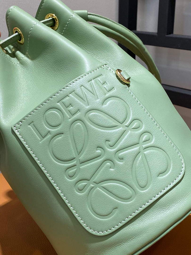 Loewe A734Z18X11 Small Sailor bag in nappa calf  Rosemary