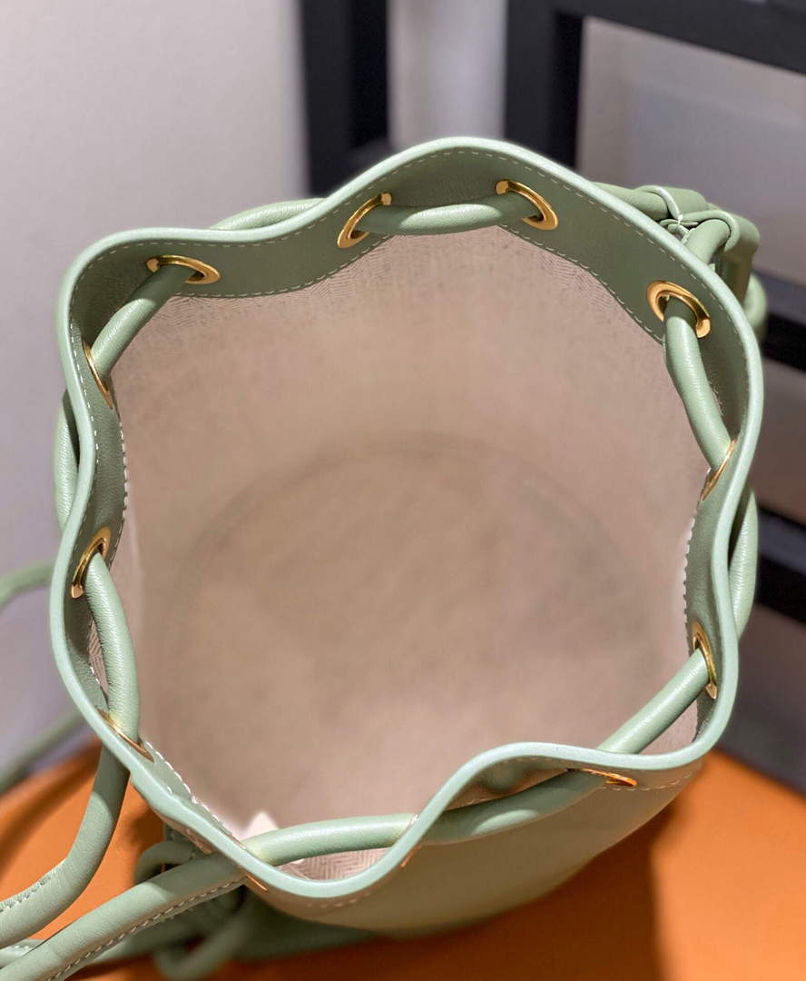 Loewe A734Z18X11 Small Sailor bag in nappa calf  Rosemary