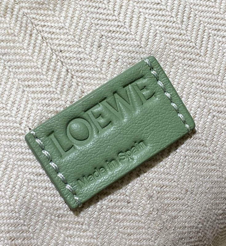 Loewe A734Z18X11 Small Sailor bag in nappa calf  Rosemary