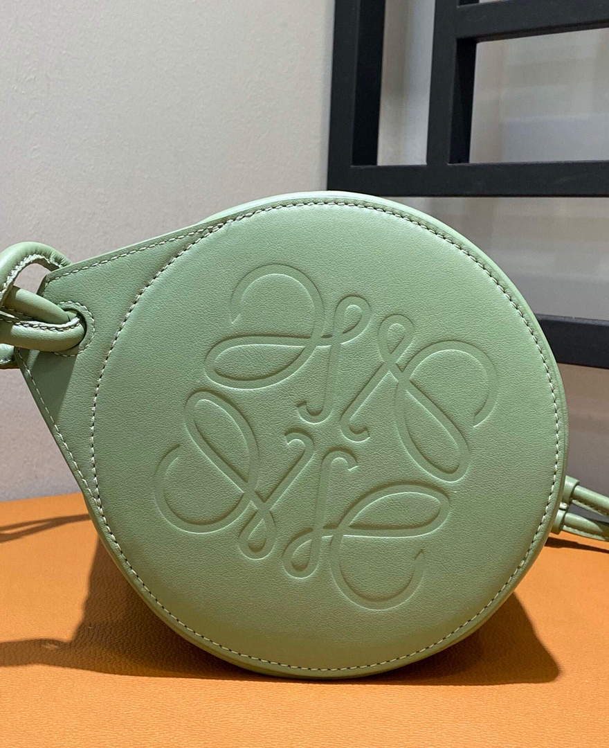Loewe A734Z18X11 Small Sailor bag in nappa calf  Rosemary