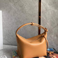 Loewe A906K75X21 Small Cubi bag in Anagram calfskin Warm Desert - Default Title - View 1