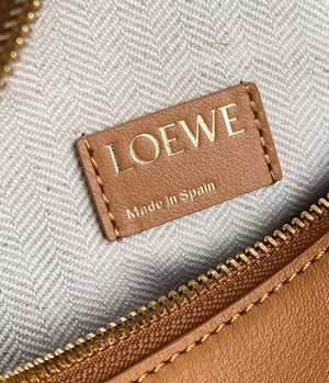 Loewe A906K75X21 Small Cubi bag in Anagram calfskin Warm Desert - Default Title - View 8