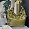 Loewe A914NCHX01 Small Squeeze bag in nappa lambskin Green - Default Title - View 1