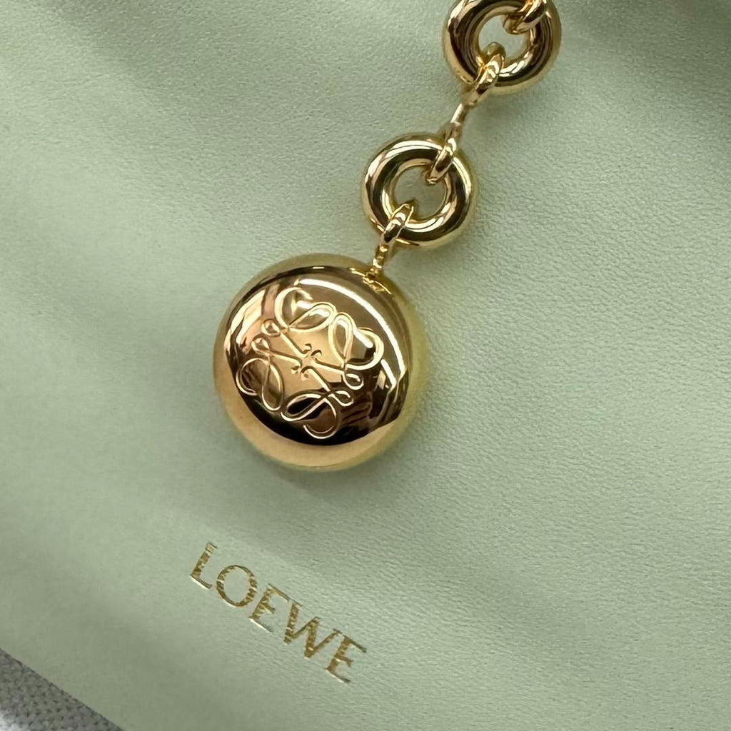 Loewe A914NCHX01 Small Squeeze bag in nappa lambskin Light Green