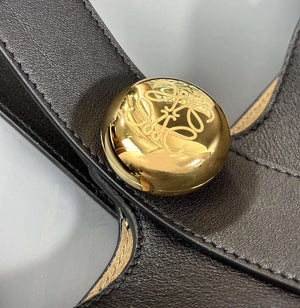 Loewe AANBBBMX01 Mini Pebble Bucket Bag in mellow calfskin Black - Default Title - View 5