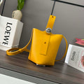 Loewe AANBBBMX01 Mini Pebble Bucket Bag in mellow calfskin Yellow - Default Title - View 1