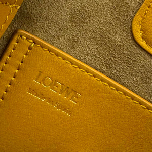 Loewe AANBBBMX01 Mini Pebble Bucket Bag in mellow calfskin Yellow - Default Title - View 9