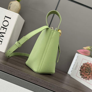 Loewe AANBBBMX02  Mini Pebble Bucket bag in soft grained calfskin Loe8001 - Default Title - View 2