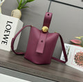 Loewe AANBBBMX02 Mini Pebble Bucket bag in soft grained calfskin Loe8002