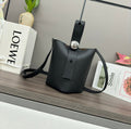 Loewe AANBBBMX02 Mini Pebble Bucket bag in soft grained calfskin Loe8008