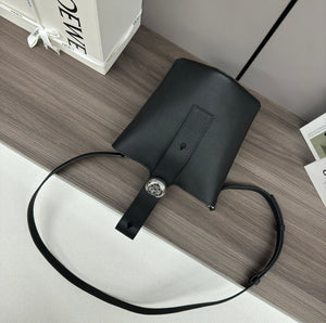 Loewe AANBBBMX02 Mini Pebble Bucket bag in soft grained calfskin Loe8008 - Default Title - View 5