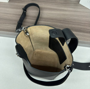 Loewe AANBBBMX02 Mini Pebble Bucket bag in soft grained calfskin Loe8008 - Default Title - View 8