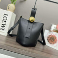 Loewe AANBBBMX02 Mini Pebble Bucket bag in soft grained calfskin Loe8009 - Default Title - View 1