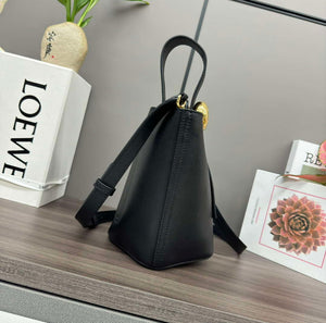 Loewe AANBBBMX02 Mini Pebble Bucket bag in soft grained calfskin Loe8009 - Default Title - View 9