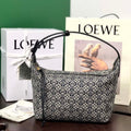 Loewe B906Q63X04 Large Cubi Anagram  jacquard fabric handbag - Default Title - View 1