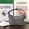 Loewe B906Q63X04 Small Cubi Crossbody bag Black and white - Default Title - View 1
