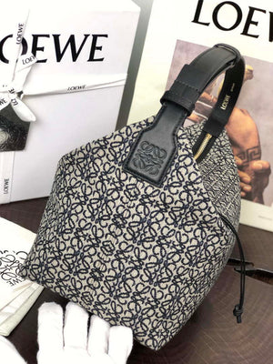 Loewe B906Q63X04 Small Cubi Crossbody bag Black and white - Default Title - View 4