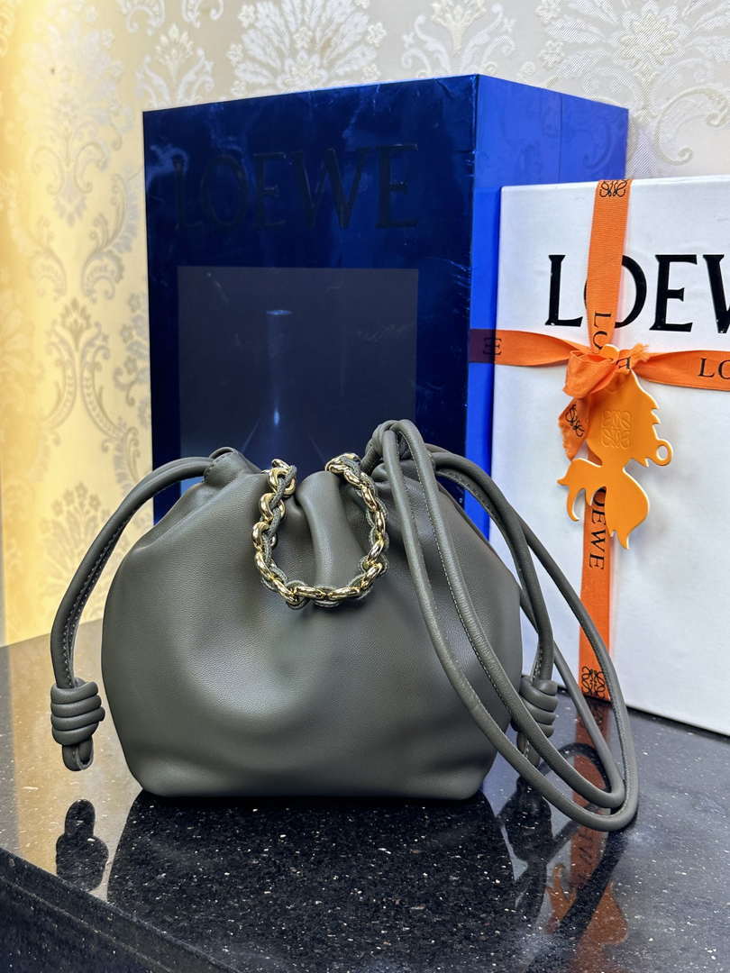 Loewe Flamenco Mini Flamenco Purse bag L9005 in mellow nappa lambskin A914CBPX03