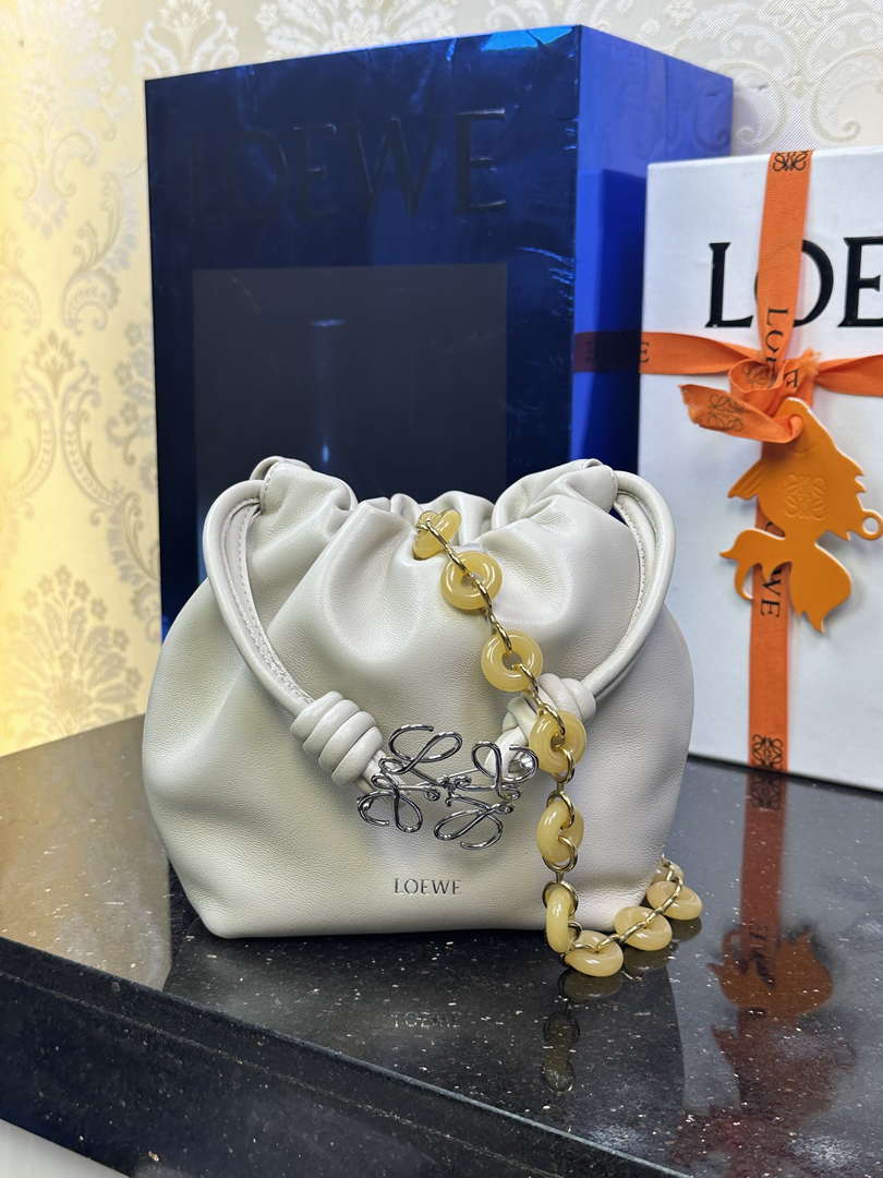 Loewe Flamenco Mini Flamenco Purse bag L9006 in mellow nappa lambskin A914CBPX03