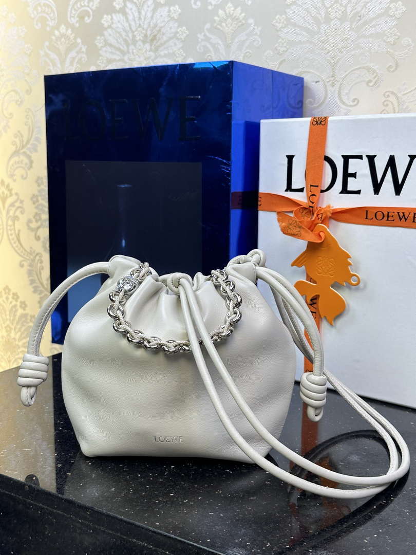 Loewe Flamenco Mini Flamenco Purse bag L9006 in mellow nappa lambskin A914CBPX03