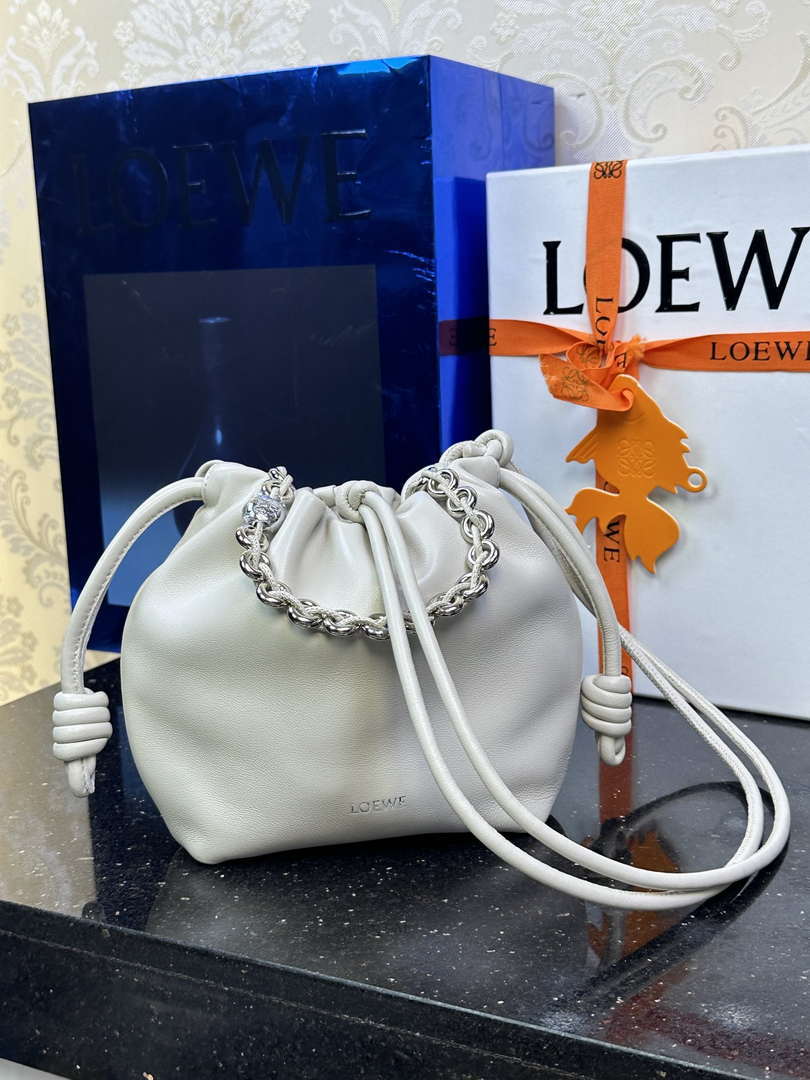 Loewe Flamenco Mini Flamenco Purse bag L9006 in mellow nappa lambskin A914CBPX03