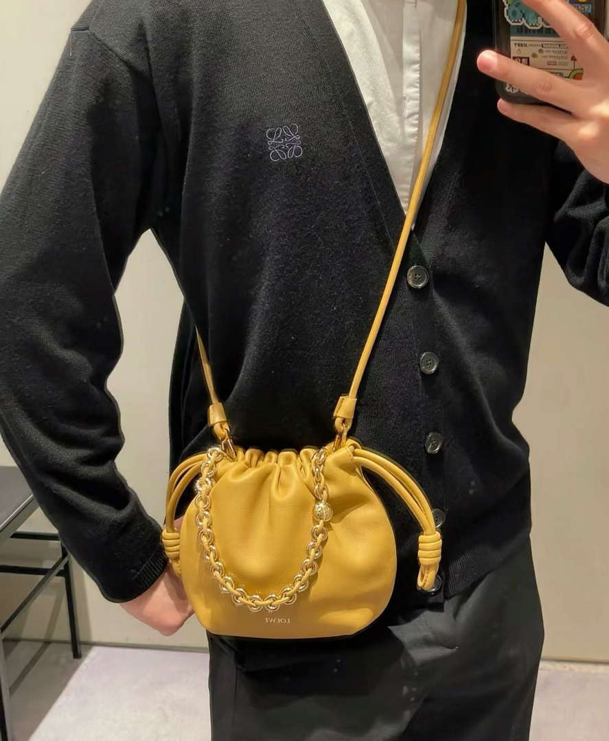 Loewe Flamenco Mini Flamenco Purse bag L9007 in mellow nappa lambskin A914CBPX03