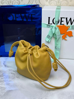 Loewe Flamenco Mini Flamenco Purse bag L9007 in mellow nappa lambskin A914CBPX03 - Default Title - View 4