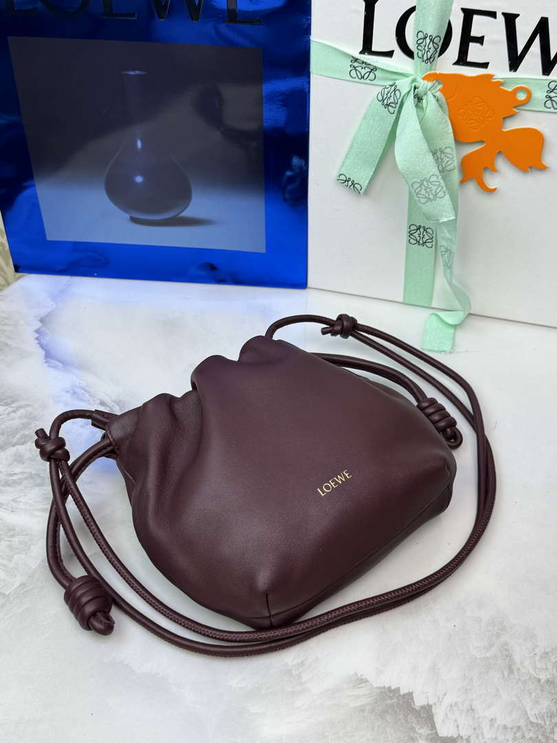 Loewe Flamenco Mini Flamenco Purse bag L9008 in mellow nappa lambskin A914CBPX03