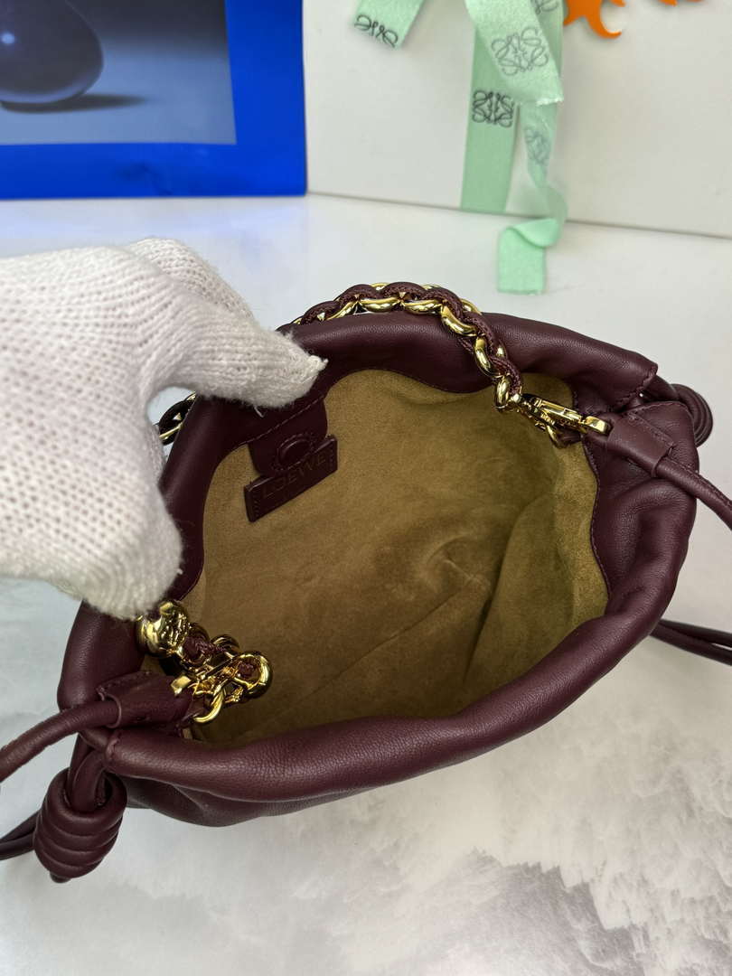 Loewe Flamenco Mini Flamenco Purse bag L9008 in mellow nappa lambskin A914CBPX03