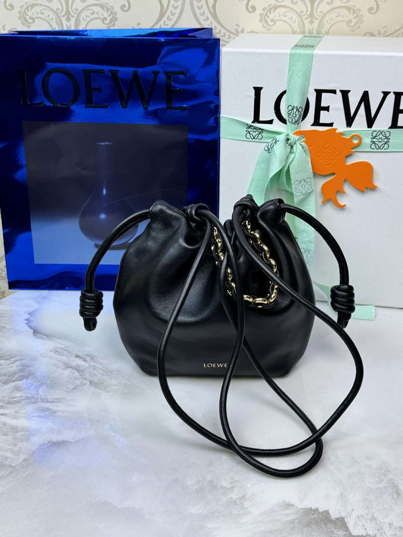 Loewe Flamenco Mini Flamenco Purse bag L9010 in mellow nappa lambskin A914CBPX03