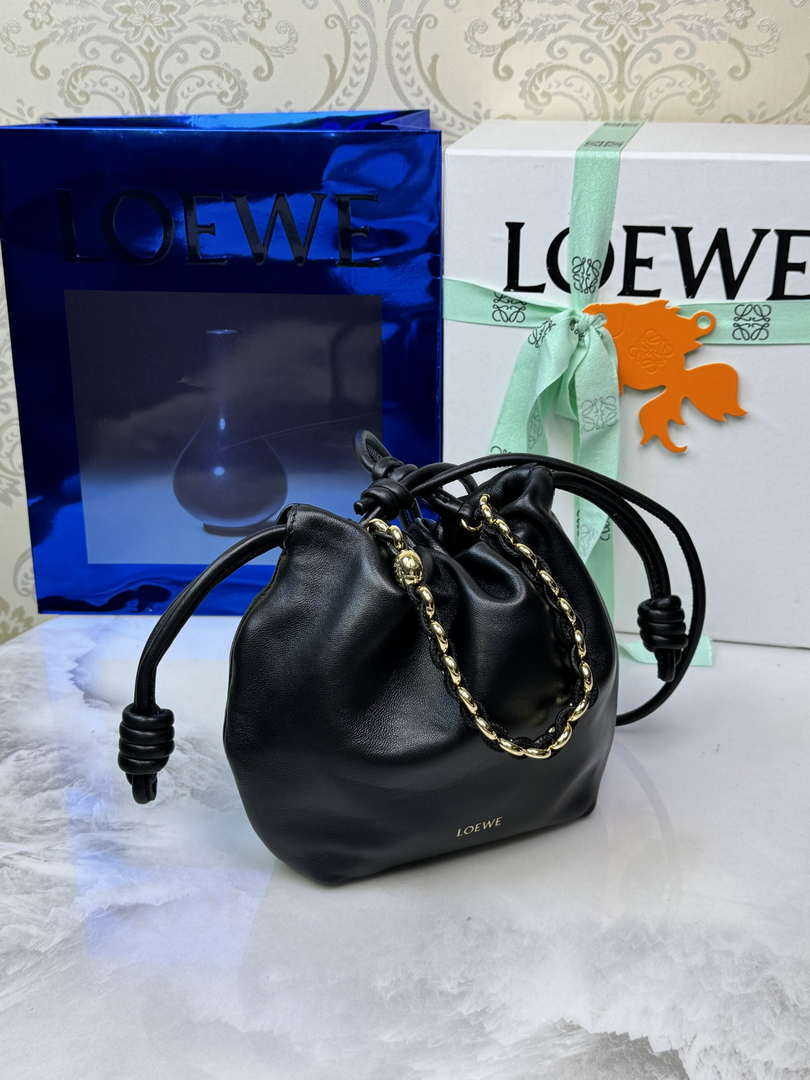 Loewe Flamenco Mini Flamenco Purse bag L9010 in mellow nappa lambskin A914CBPX03