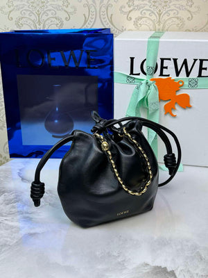 Loewe Flamenco Mini Flamenco Purse bag L9010 in mellow nappa lambskin A914CBPX03 - Default Title - View 3