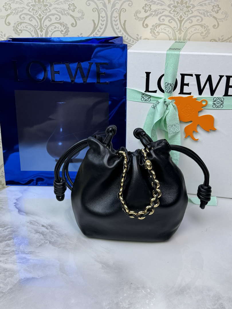 Loewe Flamenco Mini Flamenco Purse bag L9010 in mellow nappa lambskin A914CBPX03