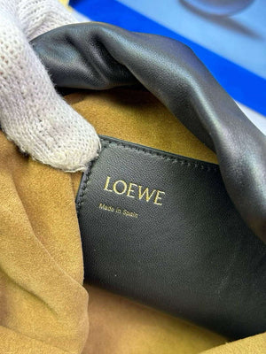 Loewe Flamenco Purse Bucket Bag L9002 in mellow nappa lambskin A411FPBX02 Black - Default Title - View 8