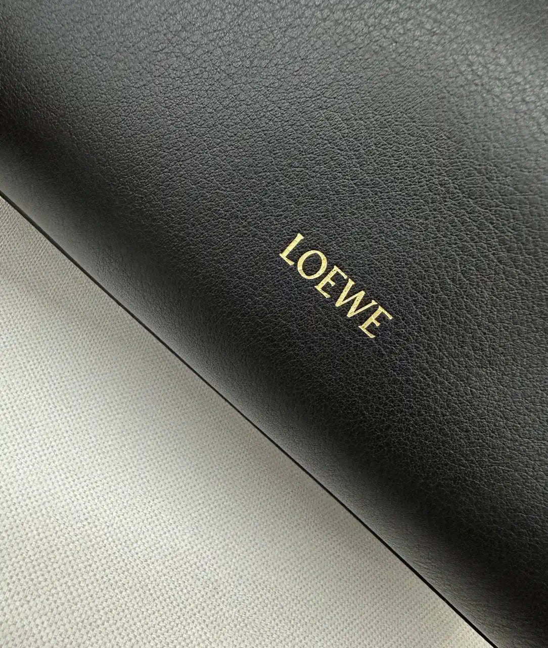 Loewe Medium Madrid bag in supple calfskin AANBAB1X01 Black