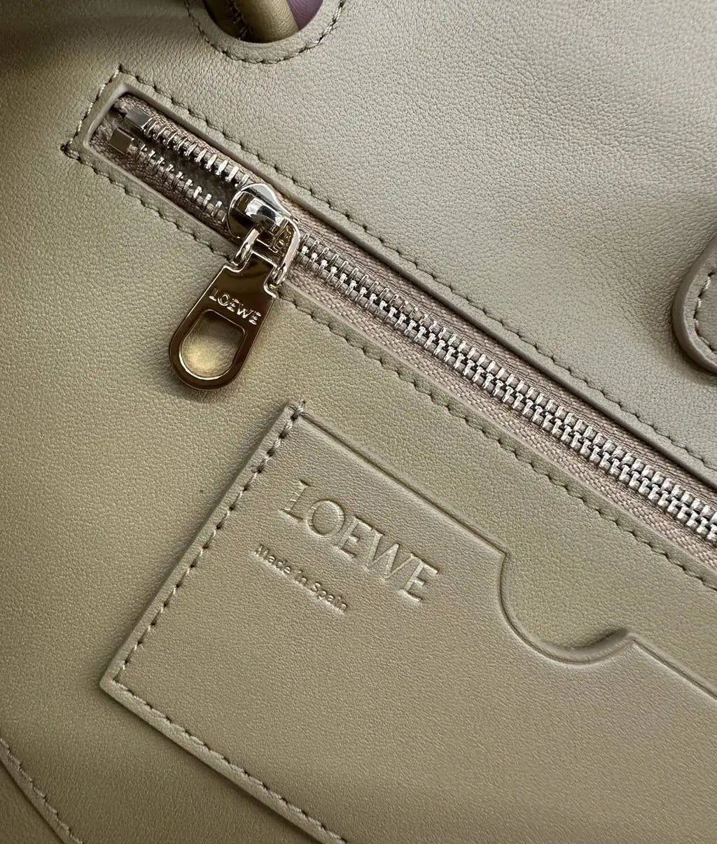 Loewe Medium Madrid bag in supple calfskin AANBAB1X01 Yellow