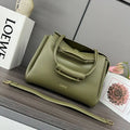 Loewe Medium Madrid bag in supple calfskin AANBAB1X01 Green
