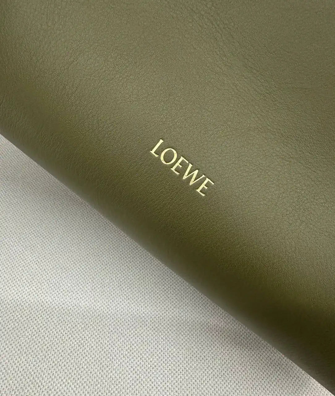 Loewe Medium Madrid bag in supple calfskin AANBAB1X01 Green