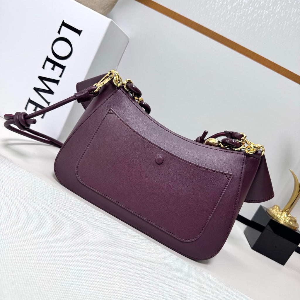 Loewe Medium Ola bag in smooth calfskin AP22P22X07  Lo90006