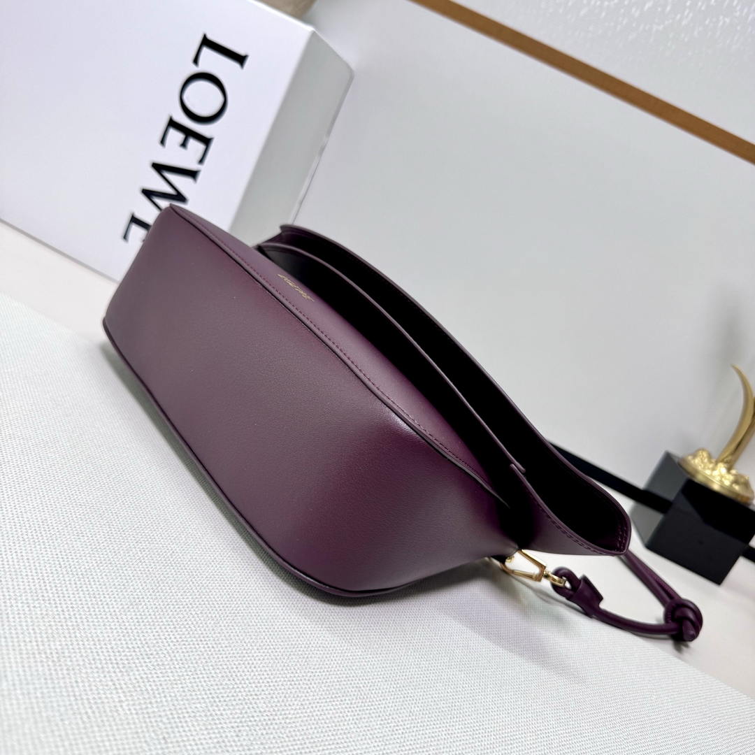 Loewe Medium Ola bag in smooth calfskin AP22P22X07  Lo90006