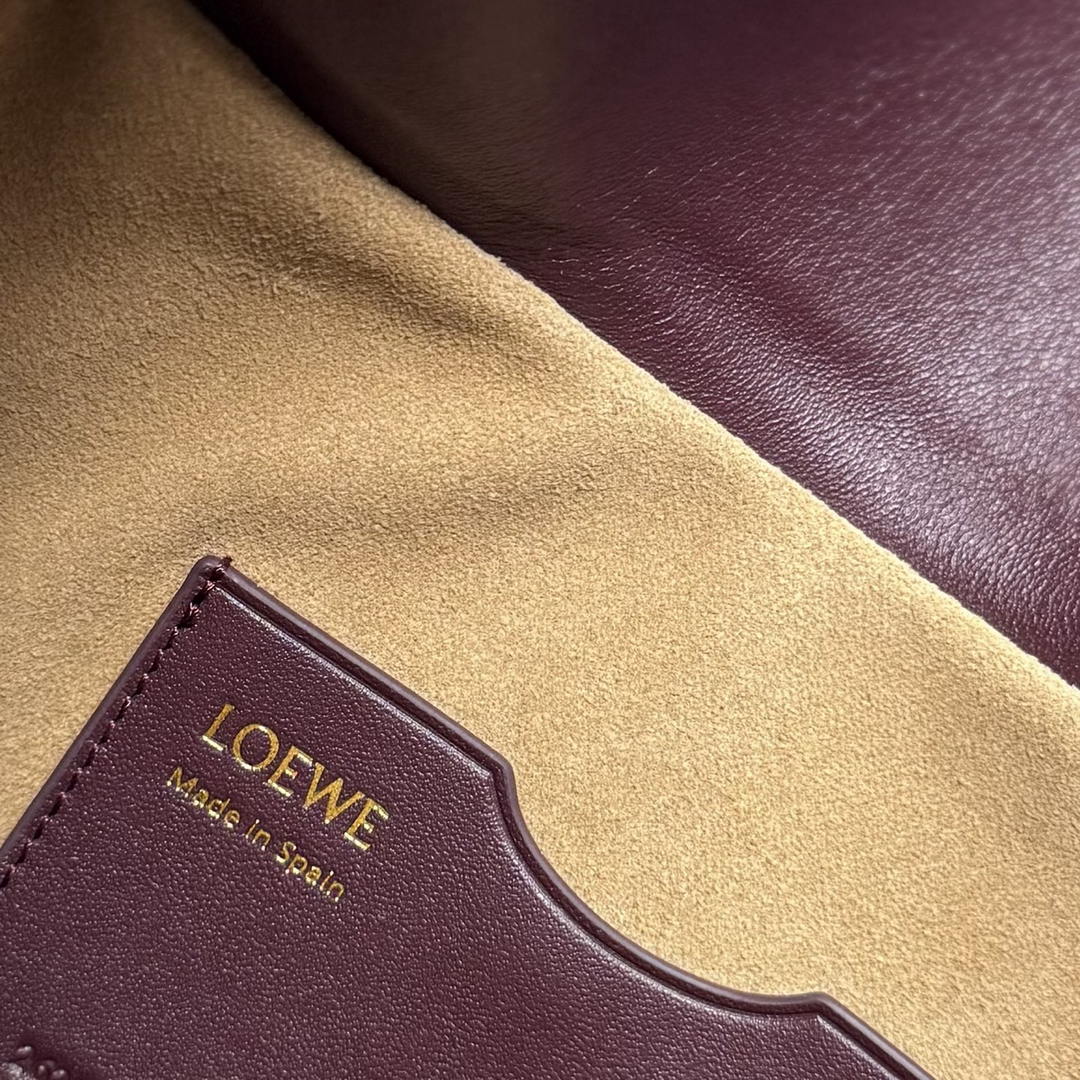 Loewe Medium Ola bag in smooth calfskin AP22P22X07  Lo90006