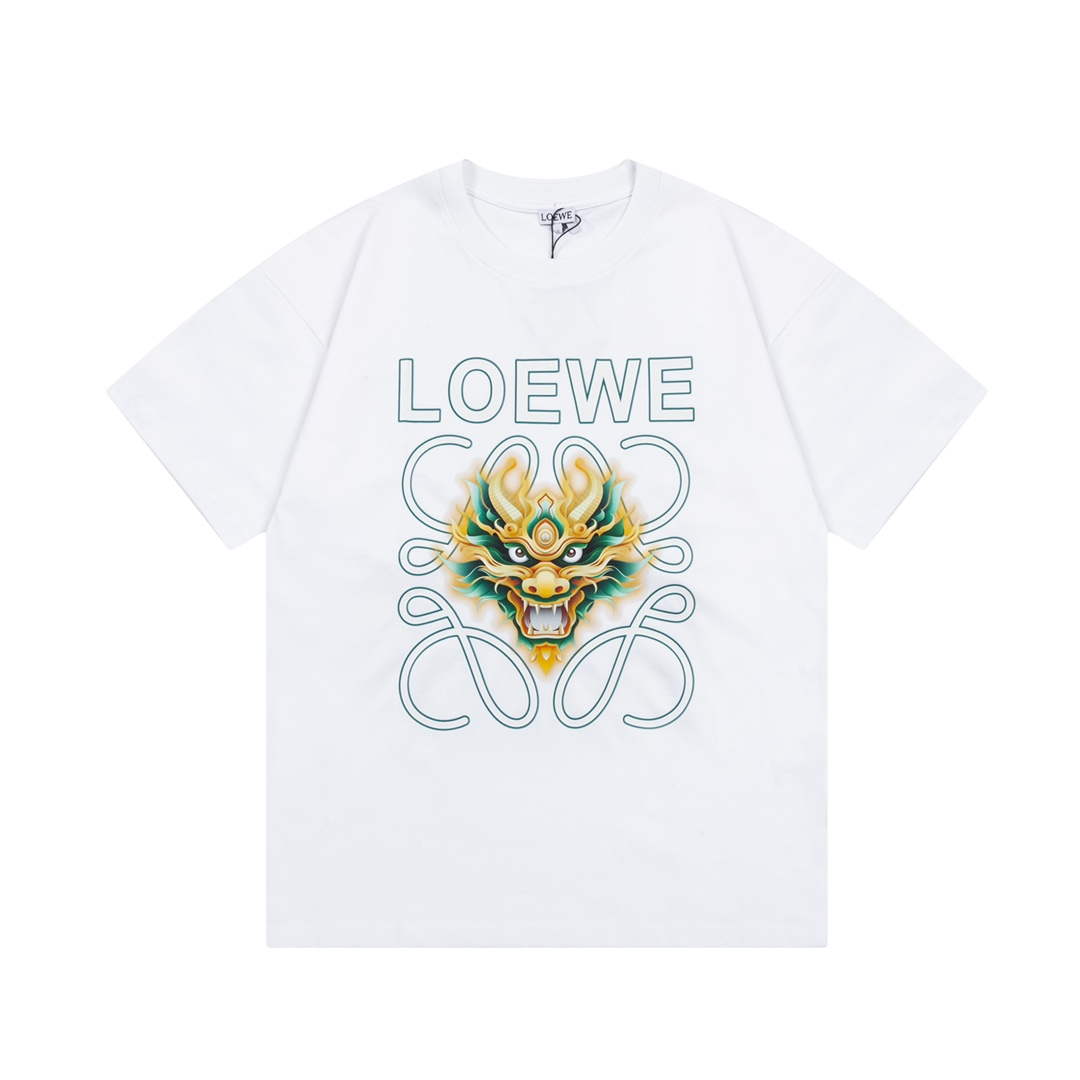 Loewe Men's Women's Short Sleeve T-shirt LW73201