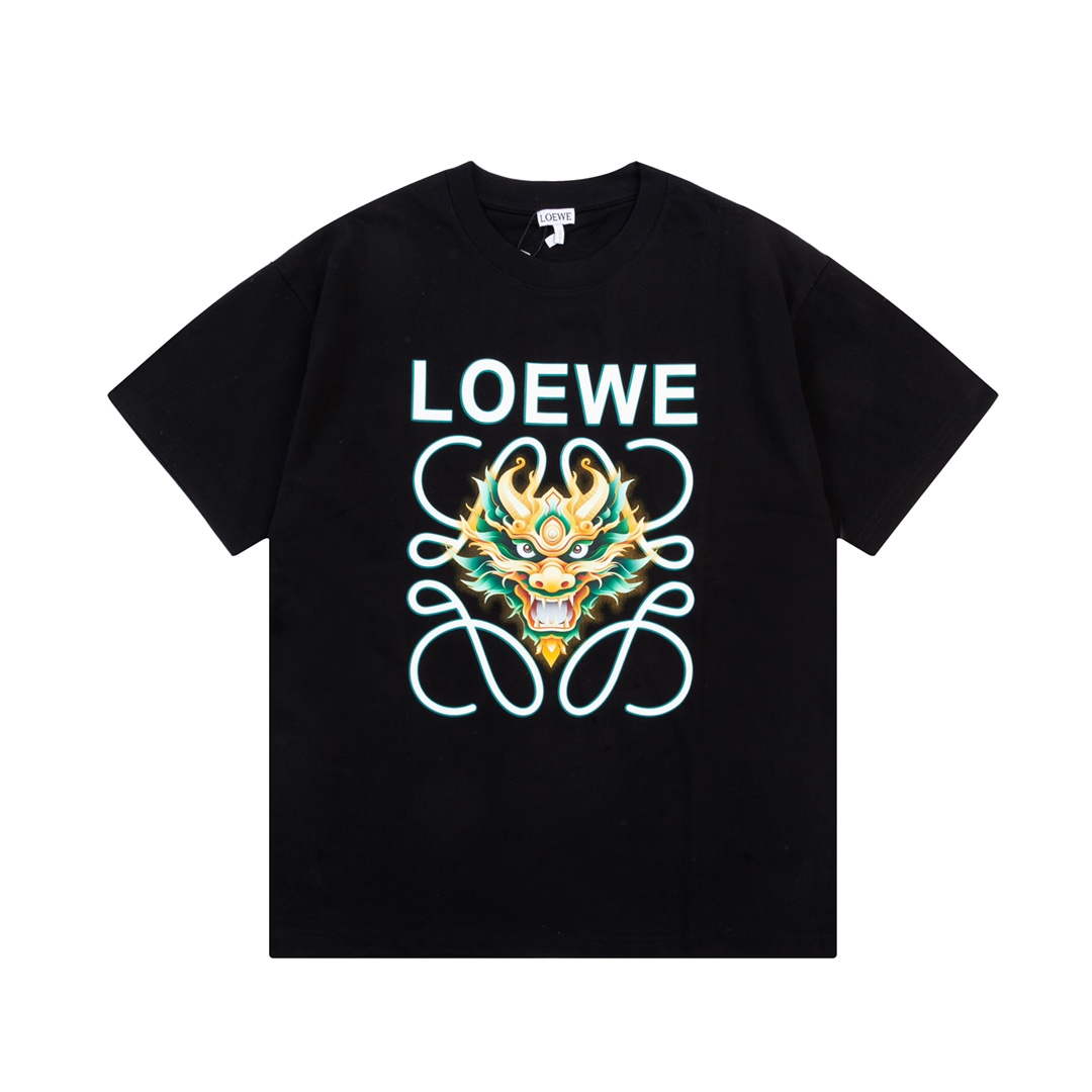 Loewe Men's Women's Short Sleeve T-shirt LW73202