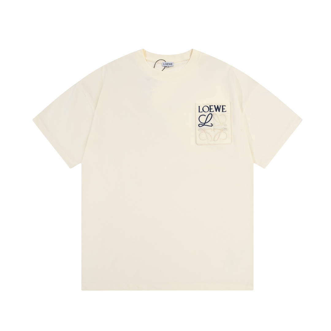 Loewe Men's Women's Short Sleeve T-shirt LW73203