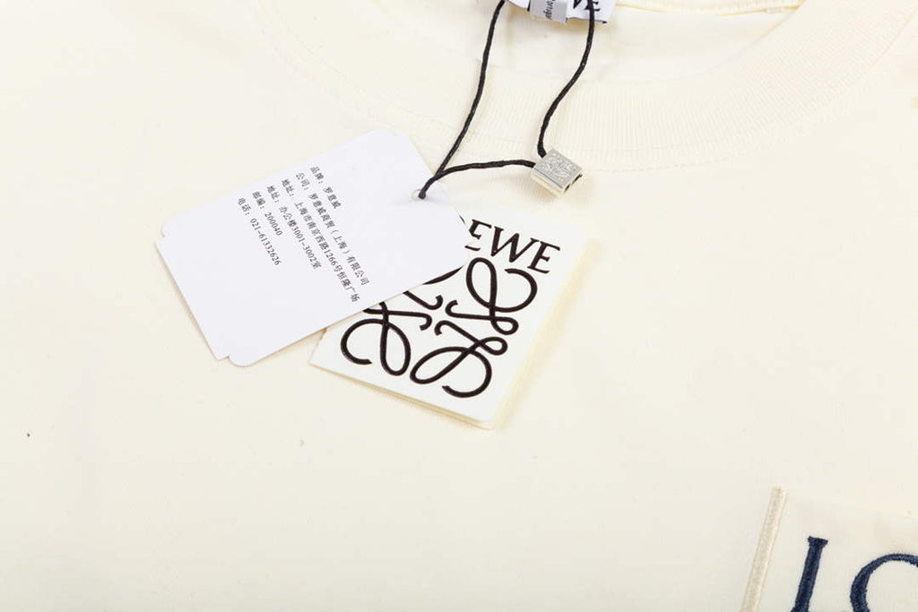 Loewe Men's Women's Short Sleeve T-shirt LW73203