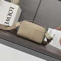 Loewe Mini crossbody camera bag in satin calfskin C565R41X05 Apricot