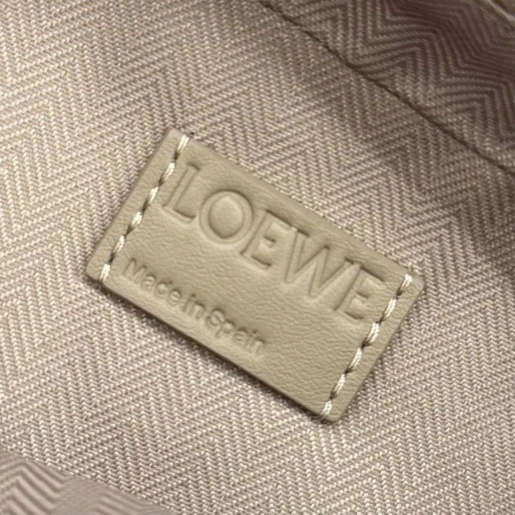 Loewe Mini crossbody camera bag in satin calfskin C565R41X05 Apricot