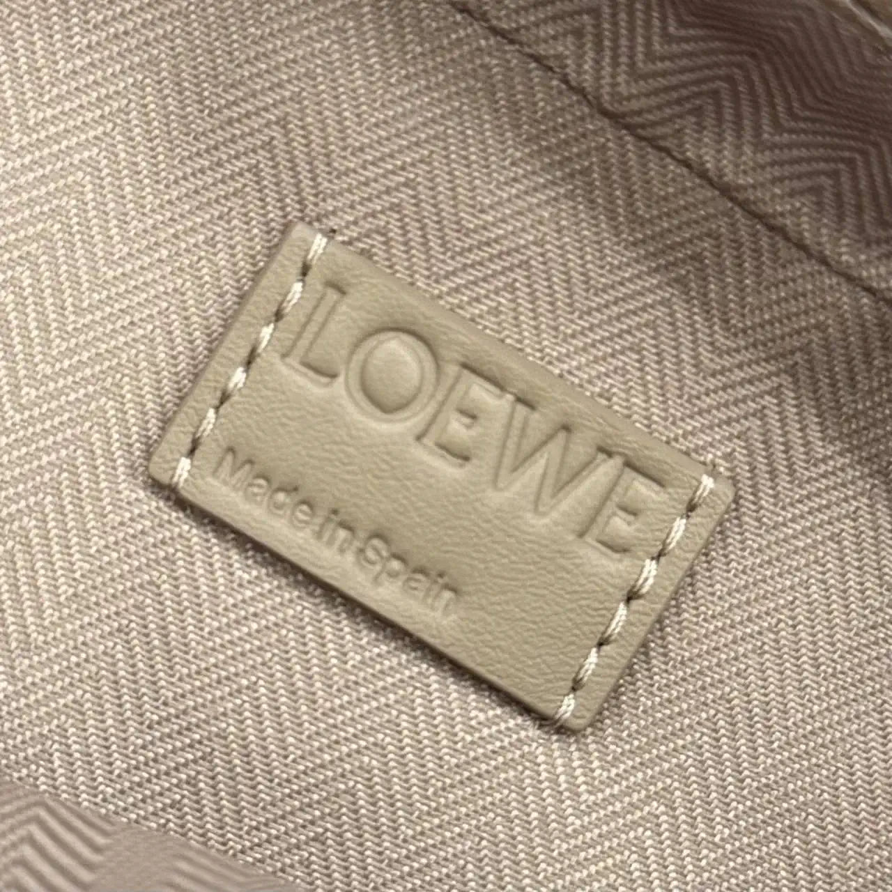 Loewe Mini crossbody camera bag in satin calfskin C565R41X05 Apricot