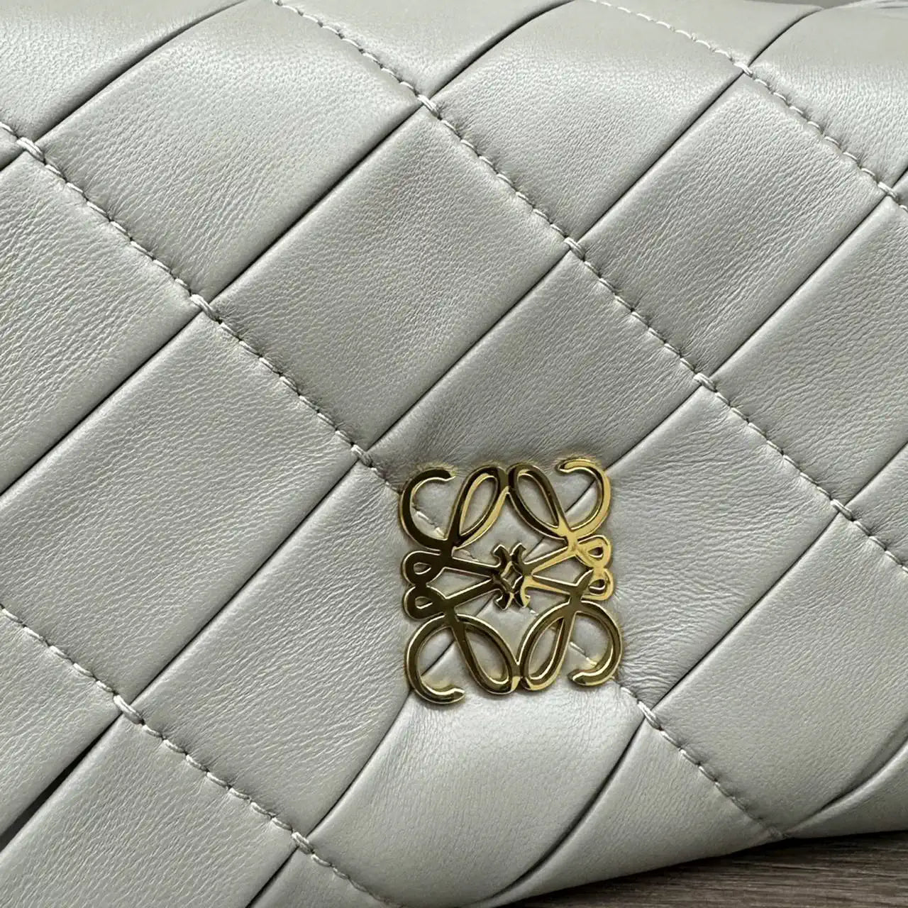 Loewe Puffer Goya Bag in Pleated Shiny Nappa  A896P41X148752