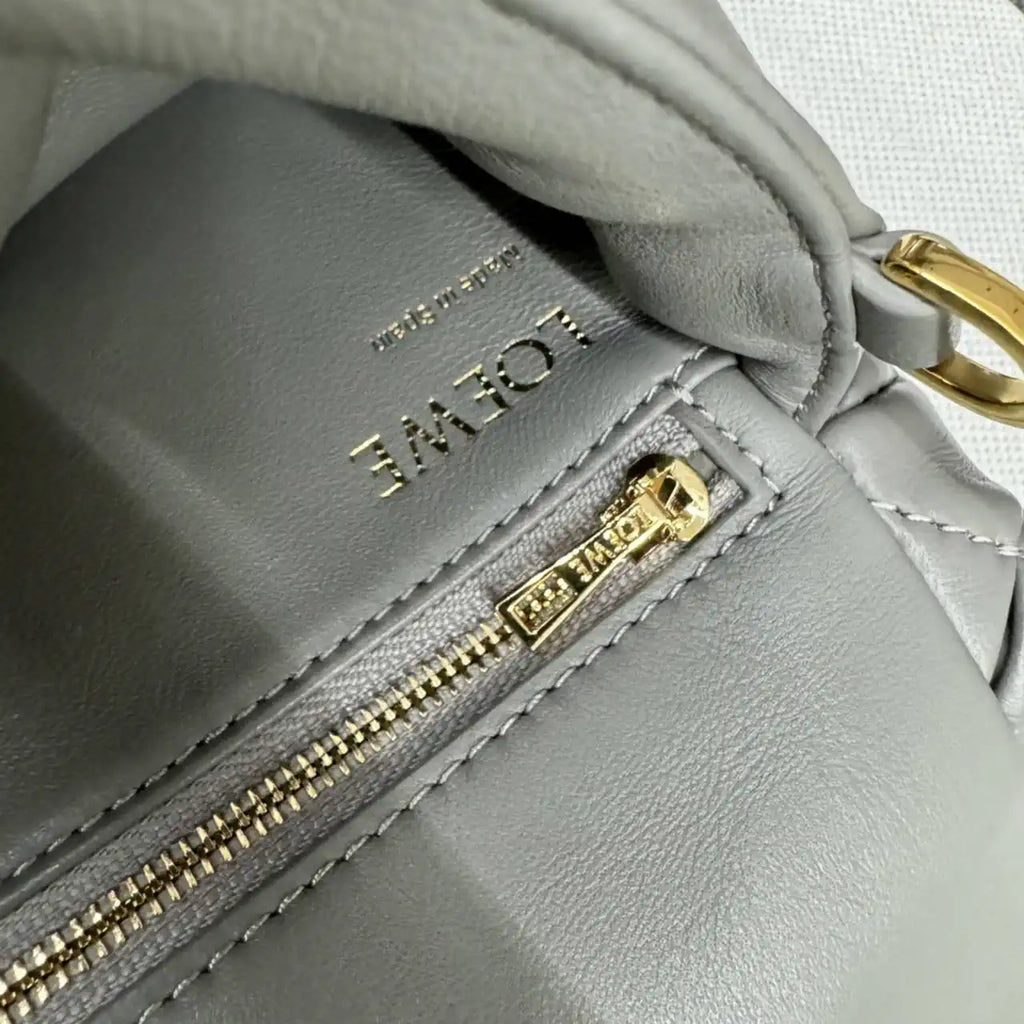 Loewe Puffer Goya Bag in Pleated Shiny Nappa  A896P41X148752
